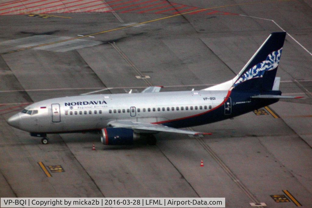 VP-BQI, 1992 Boeing 737-500 C/N 25186, Parked