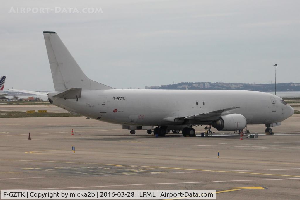 F-GZTK, 1991 Boeing 737-4Q8 C/N 24709/2115, Parked