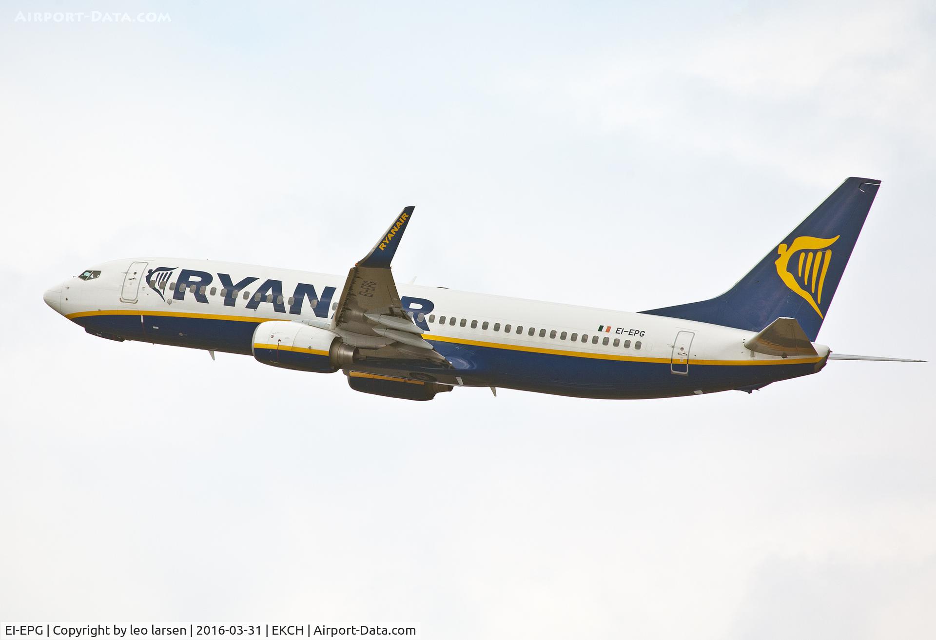 EI-EPG, 2011 Boeing 737-8AS C/N 34985, Copenhagen 31.3.16