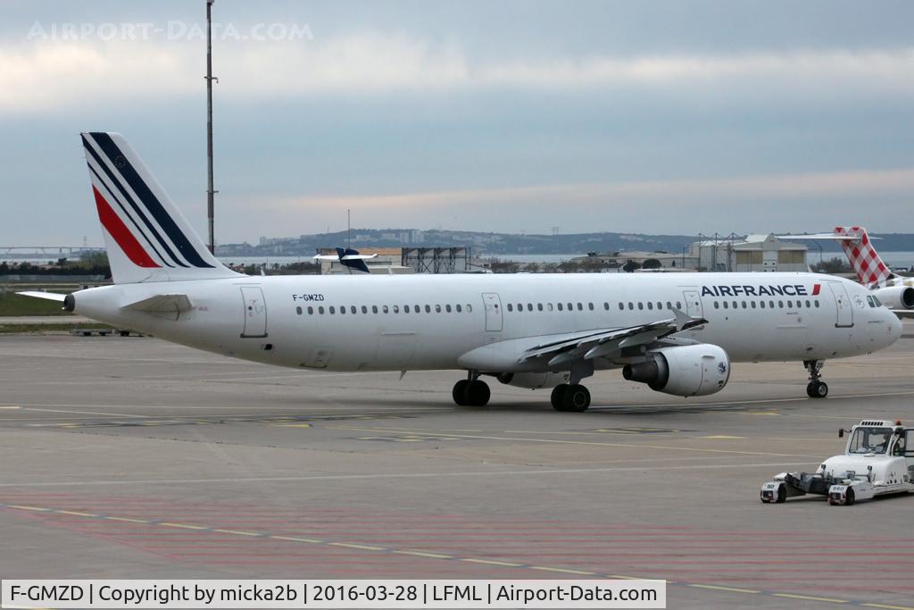 F-GMZD, 1995 Airbus A321-111 C/N 0529, Taxiing