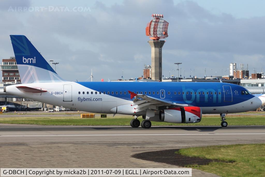 G-DBCH, 2006 Airbus A319-131 C/N 2697, Landing