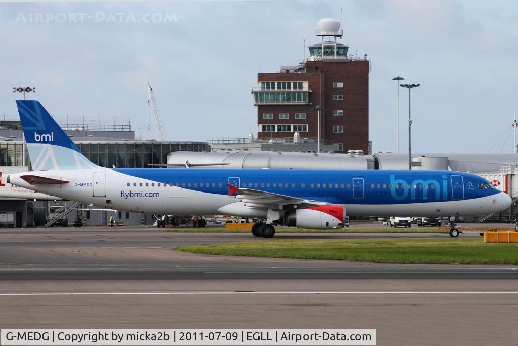 G-MEDG, 2002 Airbus A321-231 C/N 1711, Taxiing