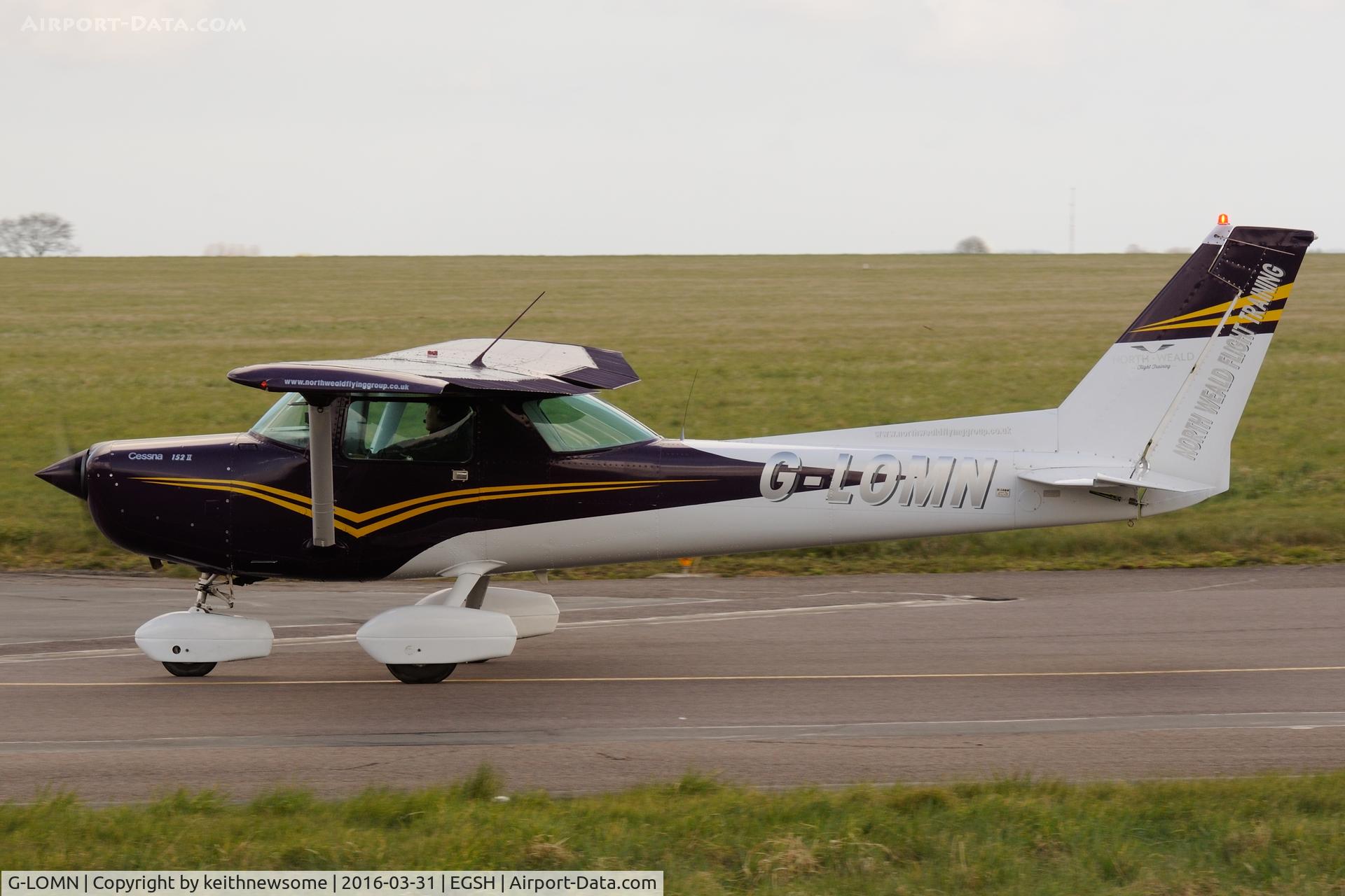 G-LOMN, 1981 Cessna 152 C/N 15285217, Nice Visitor.