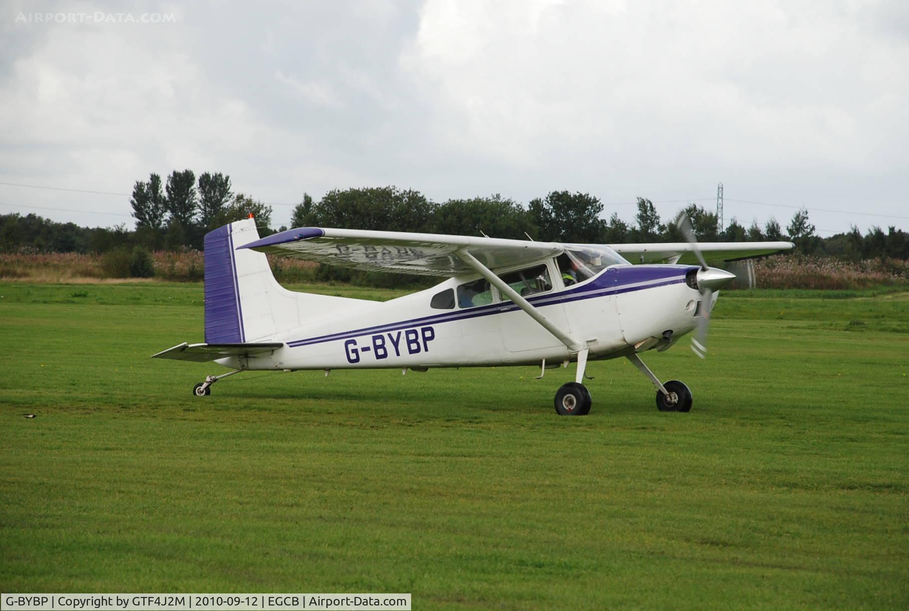G-BYBP, 1979 Cessna A185F Skywagon 185 C/N 185-03804, G-BYBP at Barton 12.9.10