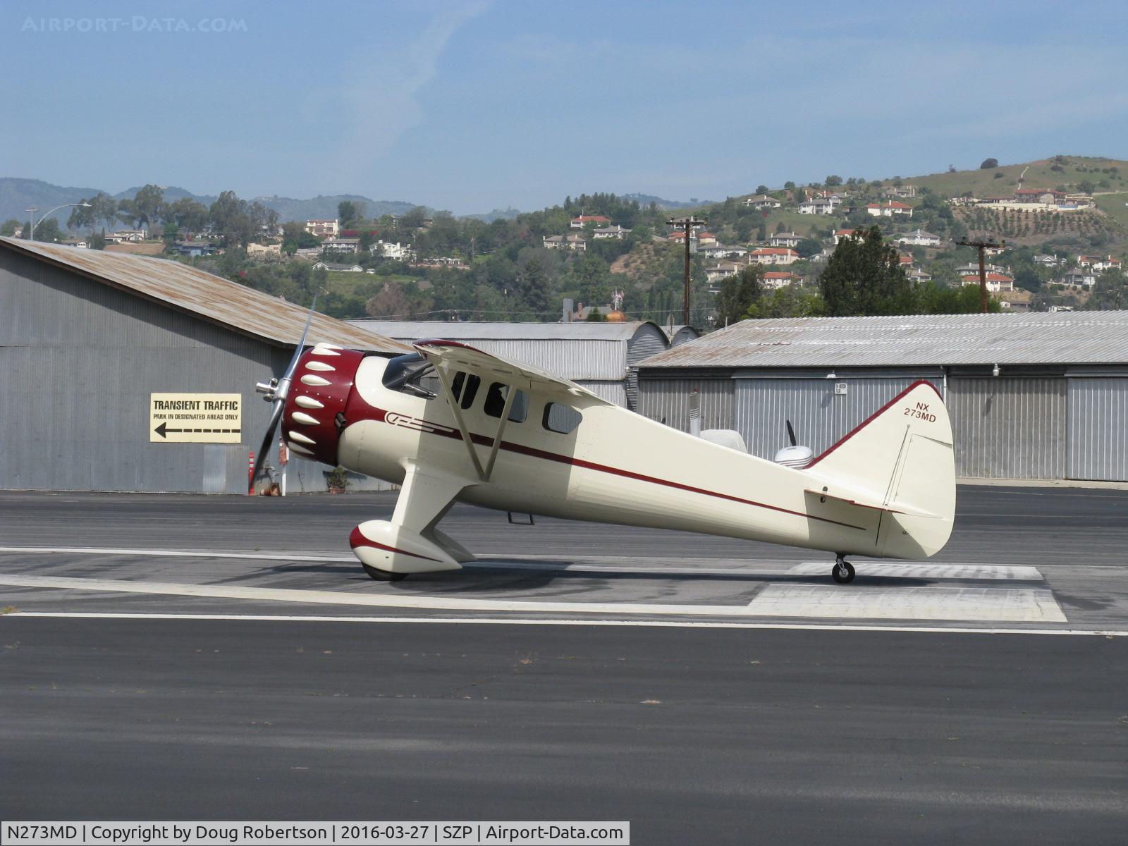 N273MD, 2008 Dickenson Howard DGA-21 (Replicate) C/N 001, 2008 Dickenson Howard DGA-21 
