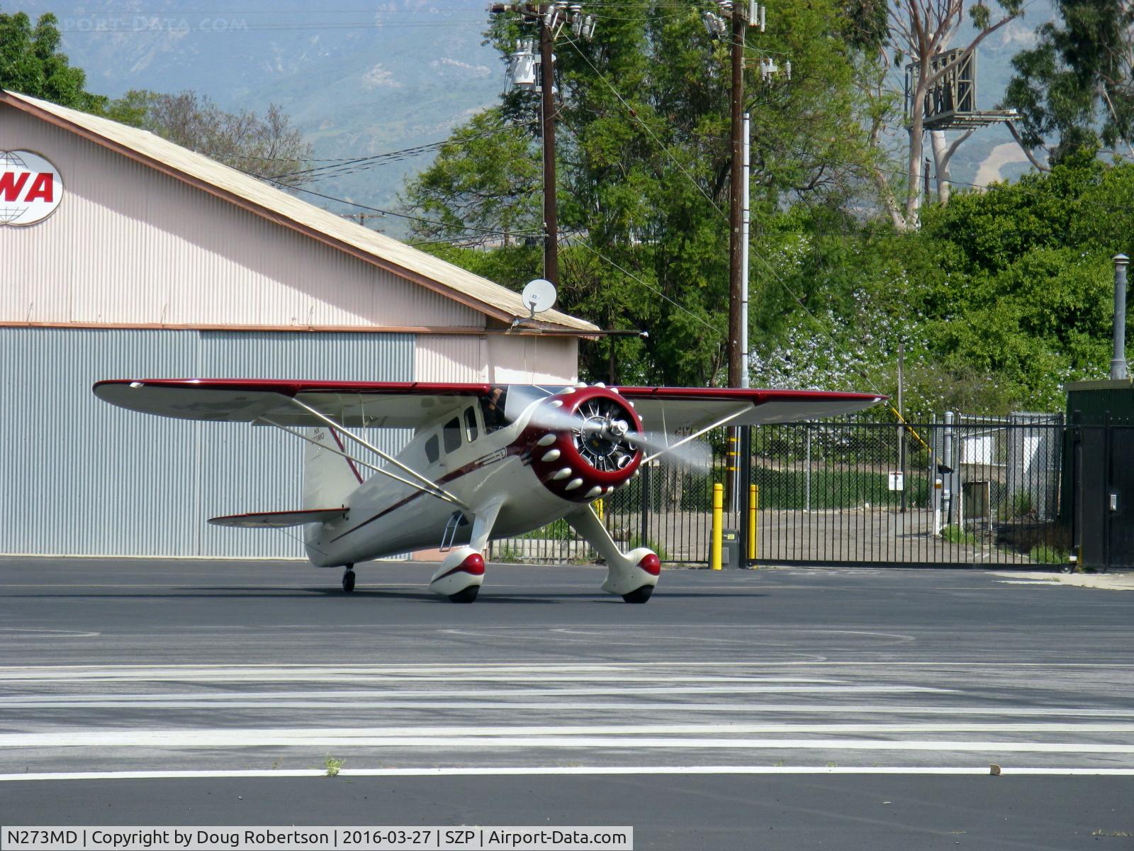 N273MD, 2008 Dickenson Howard DGA-21 (Replicate) C/N 001, 2008 Dickenson Howard DGA-21 