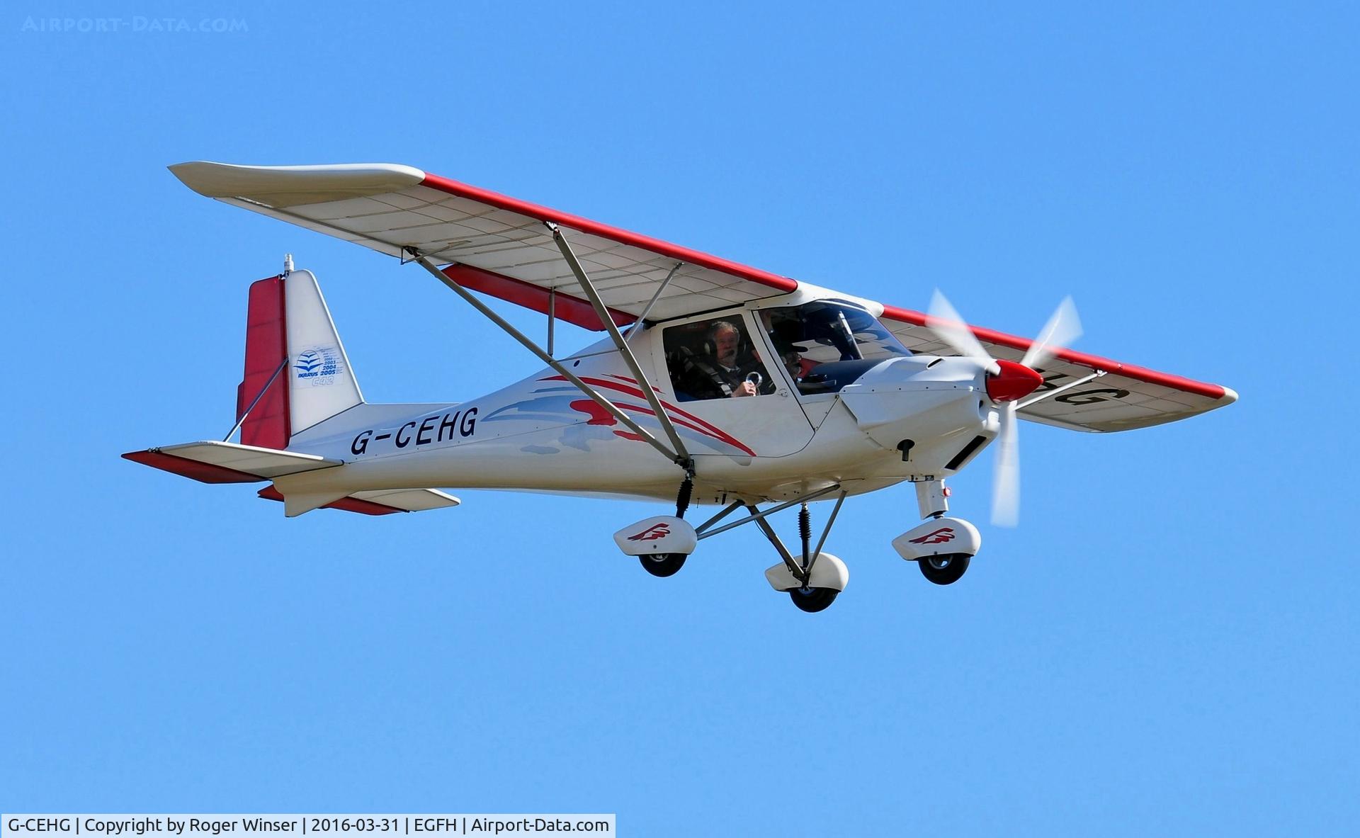 G-CEHG, 2006 Comco Ikarus C42 FB100 C/N 0612-6861, Resident Ikarus C42 aircraft.
