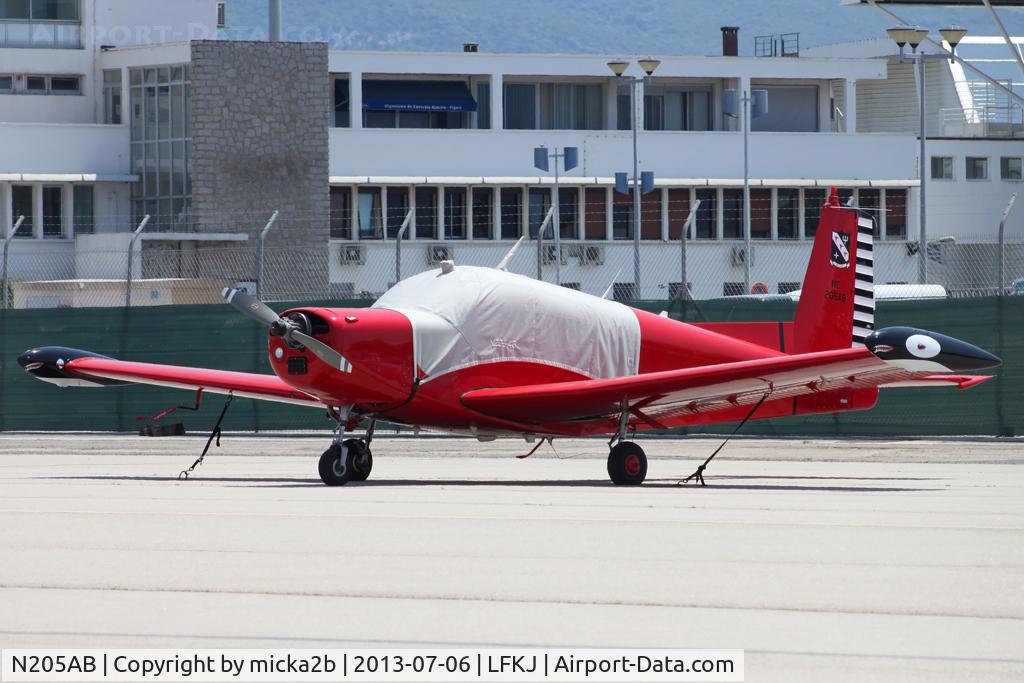 N205AB, 1966 SIAI-Marchetti S.205-20R C/N 211, Parked