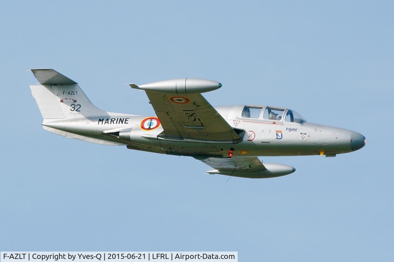F-AZLT, 1958 Morane-Saulnier MS.760 Paris I C/N 32, Morane-Saulnier MS.760A, On display, Lanvéoc-Poulmic Naval Air Base (LFRL) Open day in june 2015