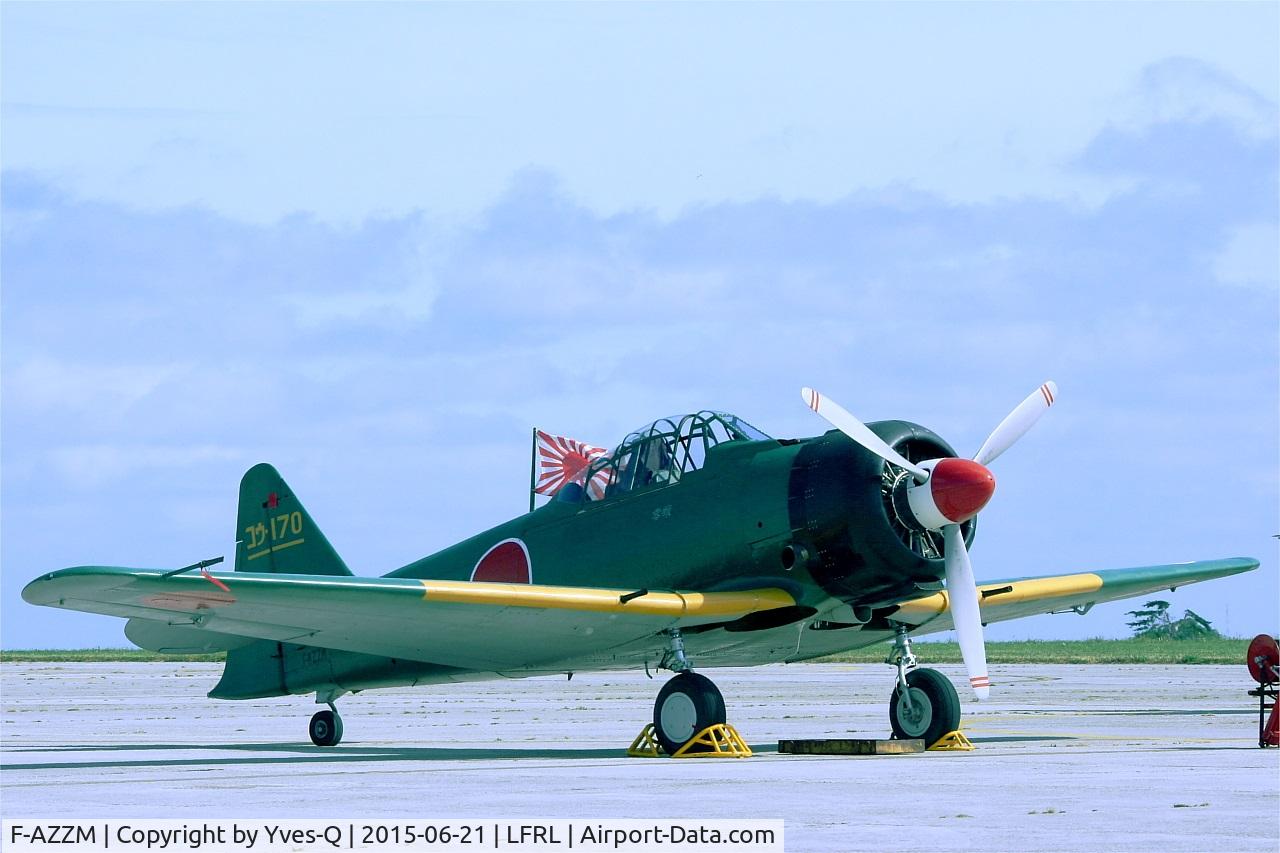 F-AZZM, 2000 North American AT-6B Texan C/N SA-32, North American AT-6B Texan, Static display, Lanvéoc-Poulmic Naval Air Base (LFRL) Open day in june 2015