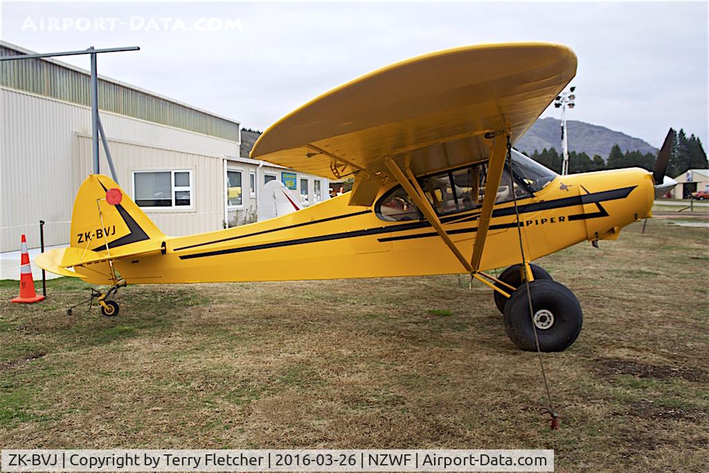 ZK-BVJ, Piper PA-18A-150 Super Cub C/N 18-6180, At Wanaka