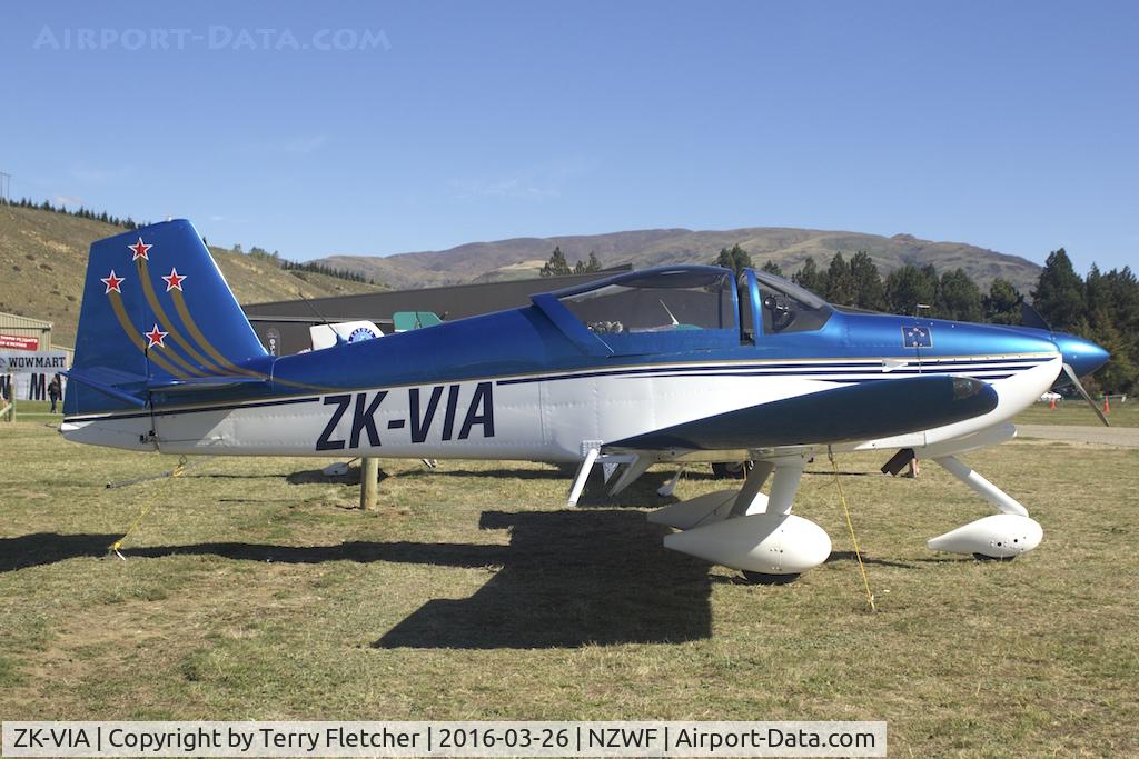 ZK-VIA, Vans RV-6A C/N 23401, At Wanaka