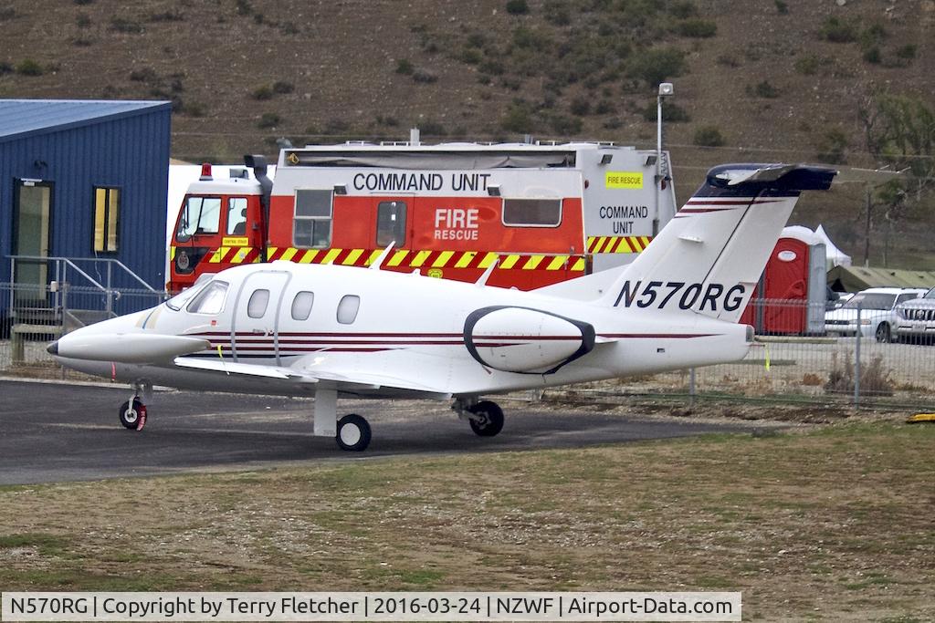 N570RG, 2007 Eclipse Aviation Corp EA500 C/N 000048, At Wanaka , New Zealand