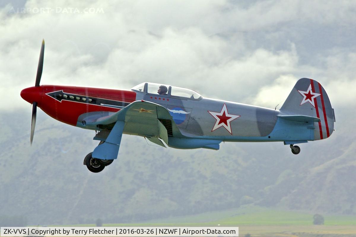 ZK-VVS, Yakovlev Yak-3M C/N 0470106, At Wanaka