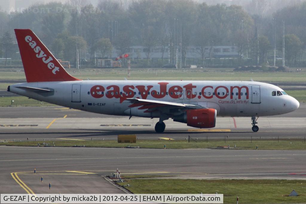 G-EZAF, 2006 Airbus A319-111 C/N 2715, Taxiing