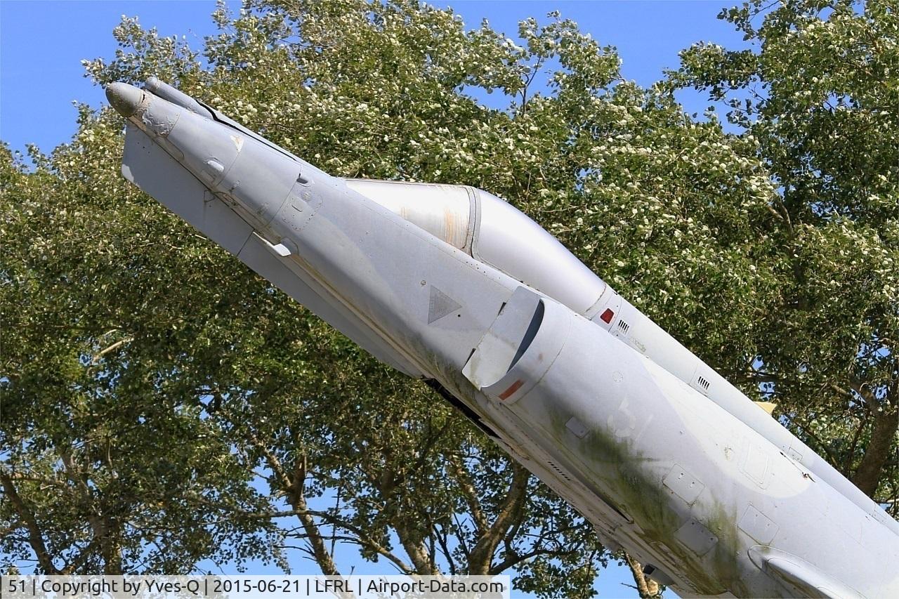 51, Dassault Etendard IV.M C/N 51, Dassault Dassault Etendard IV M, Preserved at Lanvéoc-Poulmic Naval Air Base (LFRL) Open day in june 2015