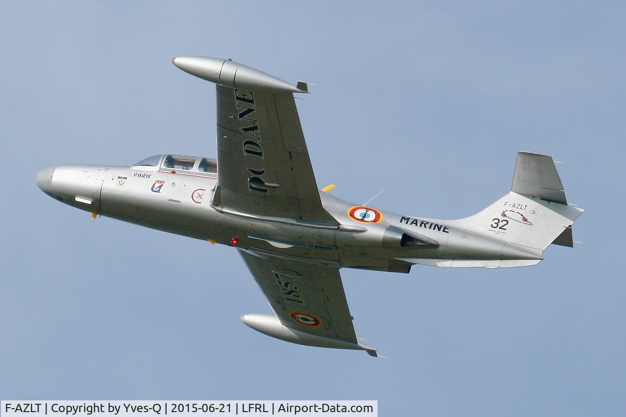 F-AZLT, 1958 Morane-Saulnier MS.760 Paris I C/N 32, Morane-Saulnier MS.760A, On display, Lanvéoc-Poulmic Naval Air Base (LFRL) Open day in june 2015
