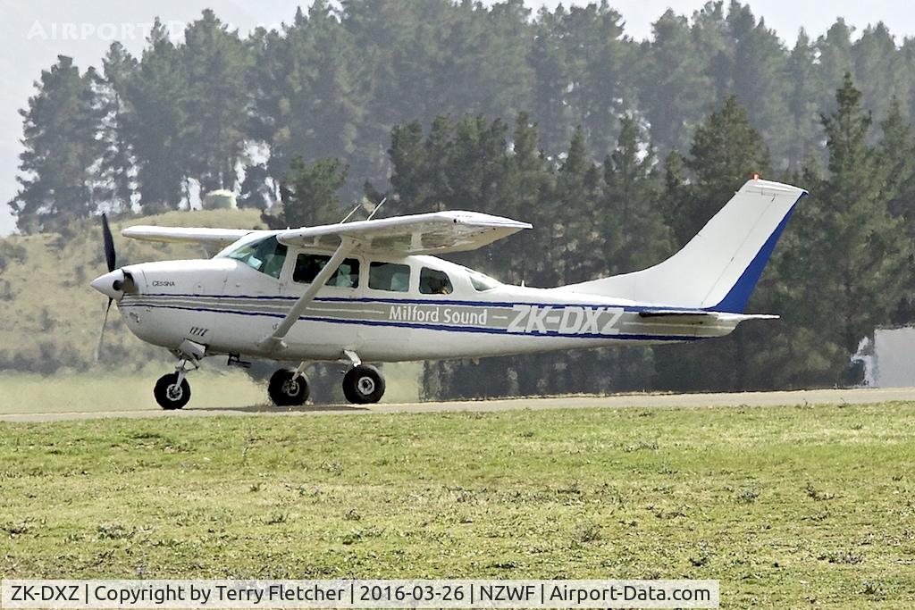 ZK-DXZ, Cessna U206F Stationair C/N U20602976, At Wanaka