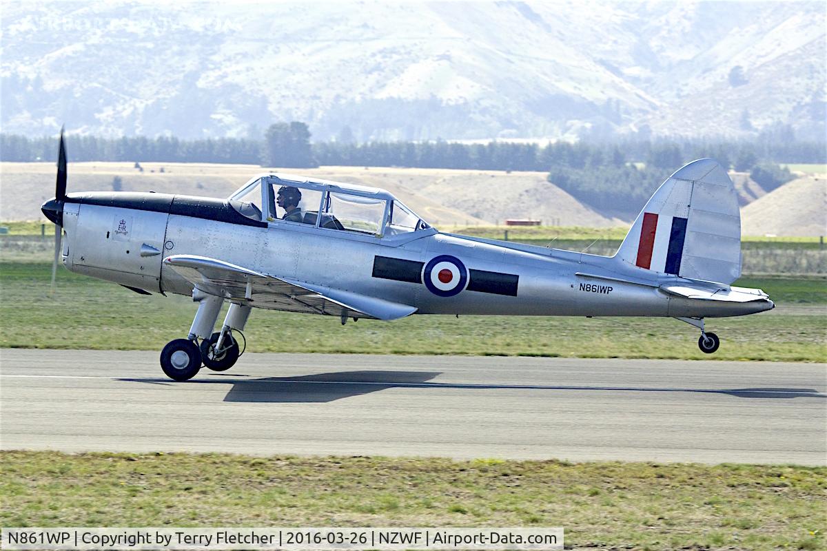 N861WP, De Havilland DHC-1 Chipmunk T.10 C/N C1/0748, At Wanaka