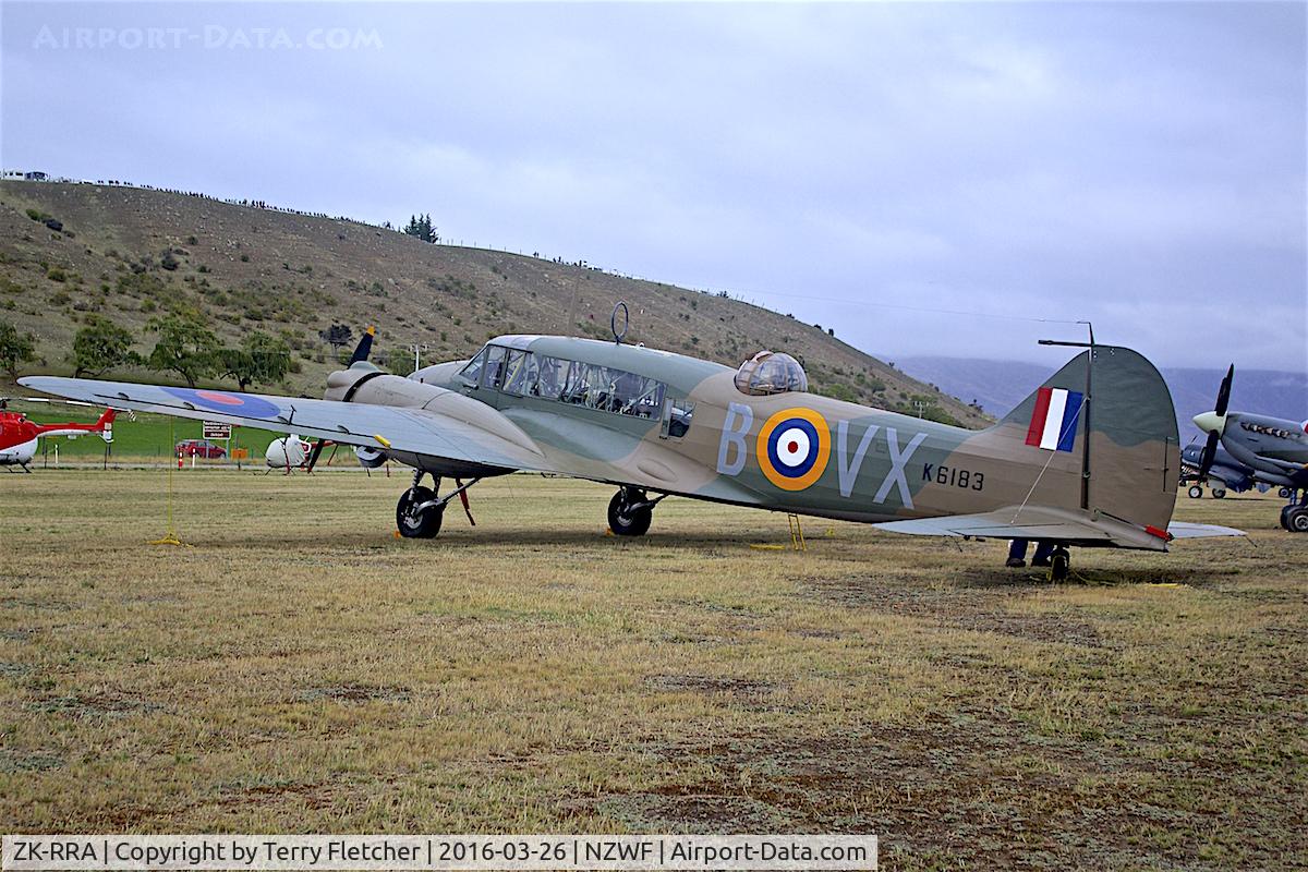 ZK-RRA, 1944 Avro 652A Anson 1 C/N Not found MH120, At Wanaka