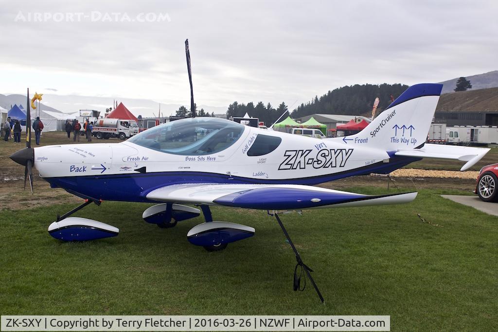 ZK-SXY, CZAW SportCrusier C/N 09SC265, At Wanaka