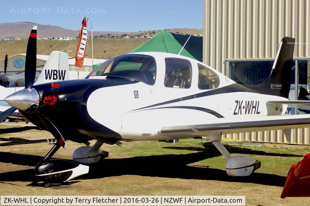 ZK-WHL, 2004 Cirrus SR22 C/N 0851, At Wanaka