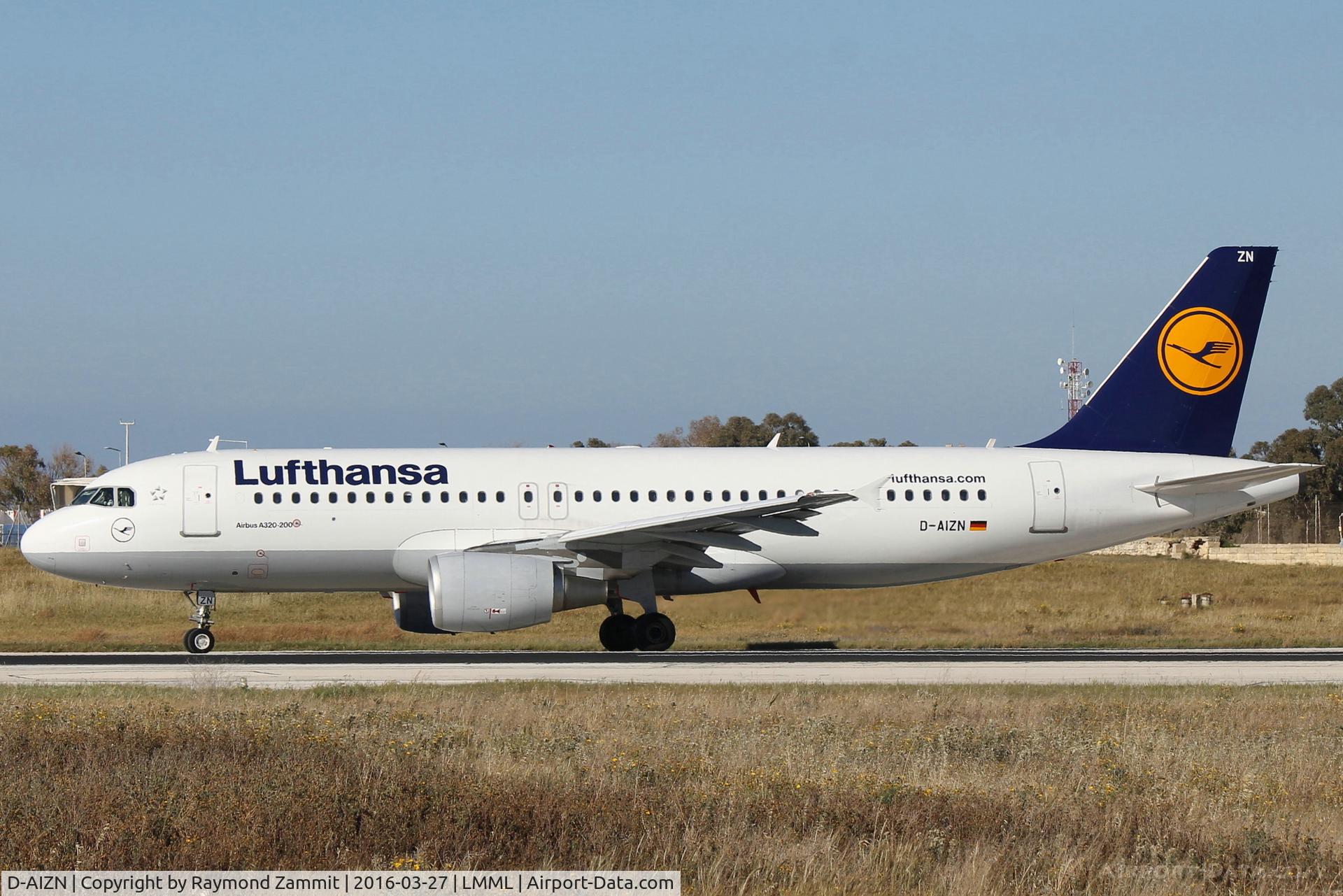 D-AIZN, 2012 Airbus A320-214 C/N 5425, A320 D-AIZN Lufthansa