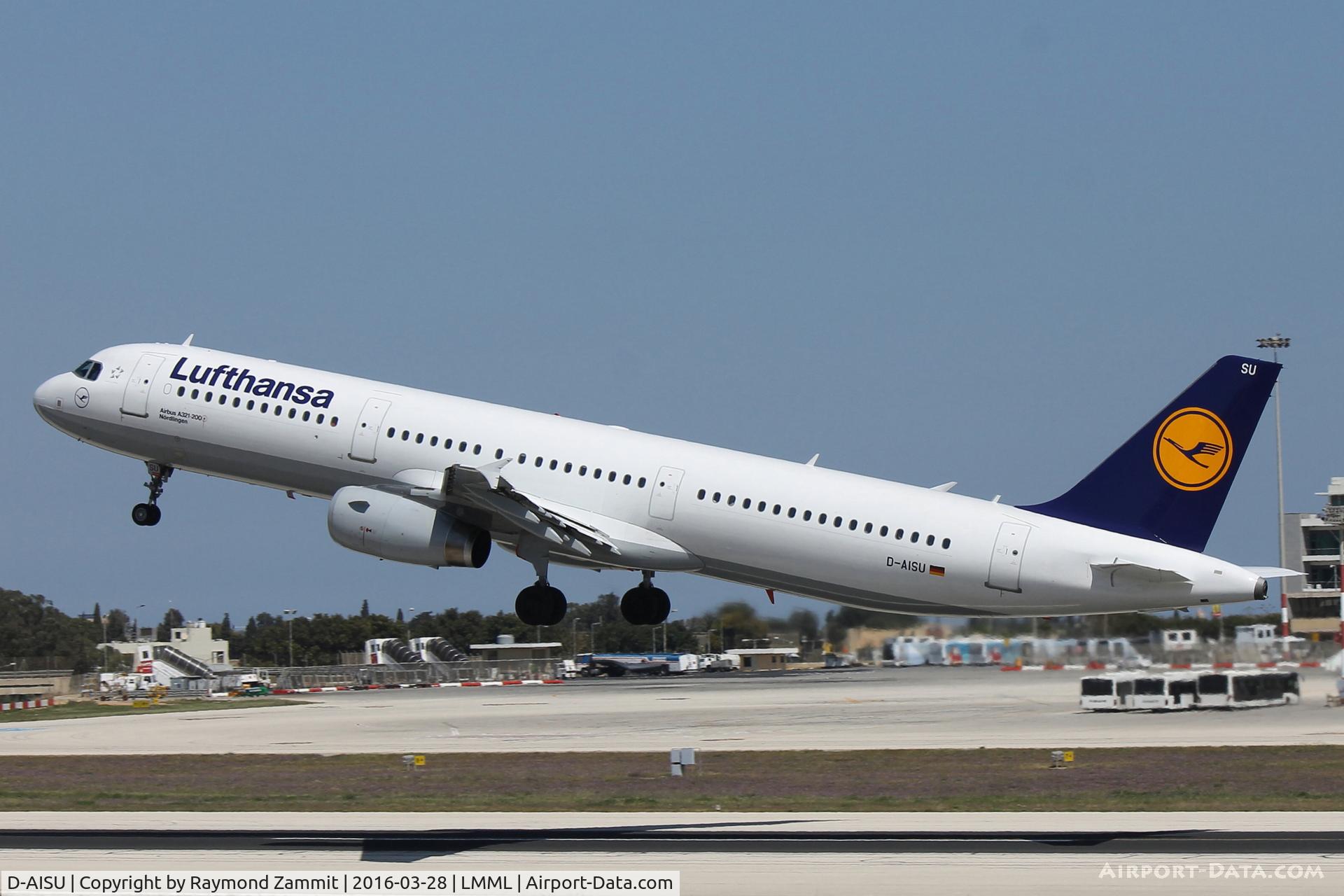 D-AISU, 2009 Airbus A321-231 C/N 4016, A321 D-AISU Lufthansa