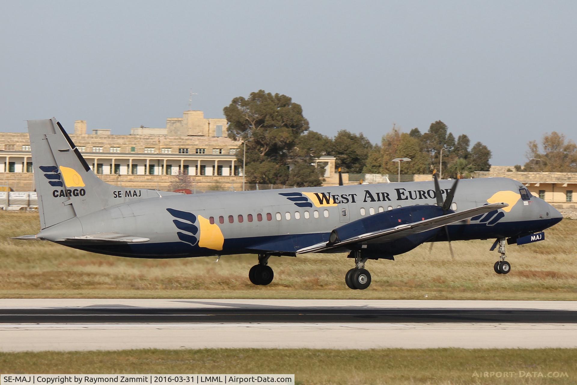 SE-MAJ, 1991 British Aerospace ATP C/N 2038, Bae ATP SE-MAJ West Air Europe