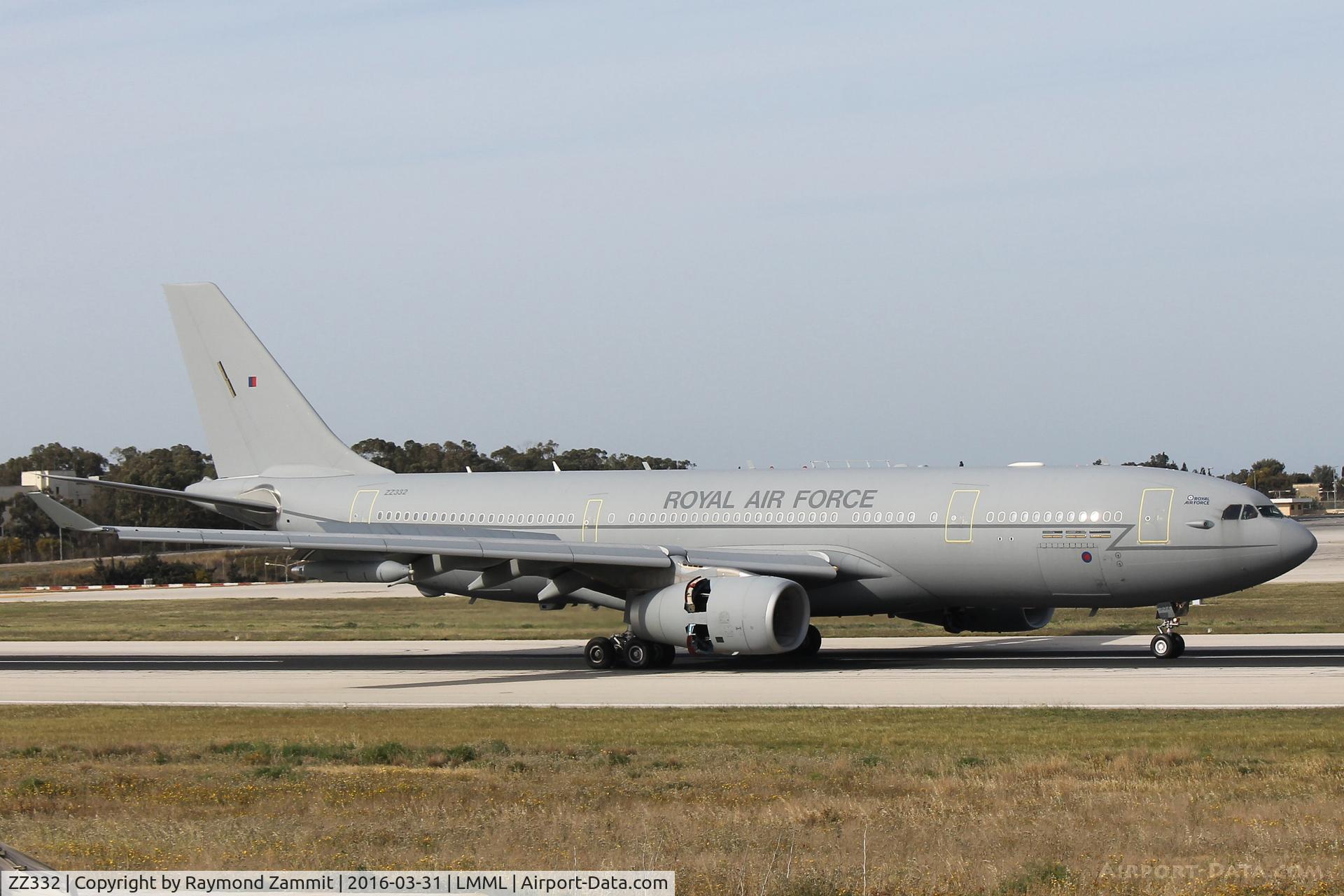 ZZ332, 2011 Airbus KC3 Voyager (A330-243MRTT) C/N 1275, Airbus KC.3 Voyager MRTT ZZ332 Royal Air Force