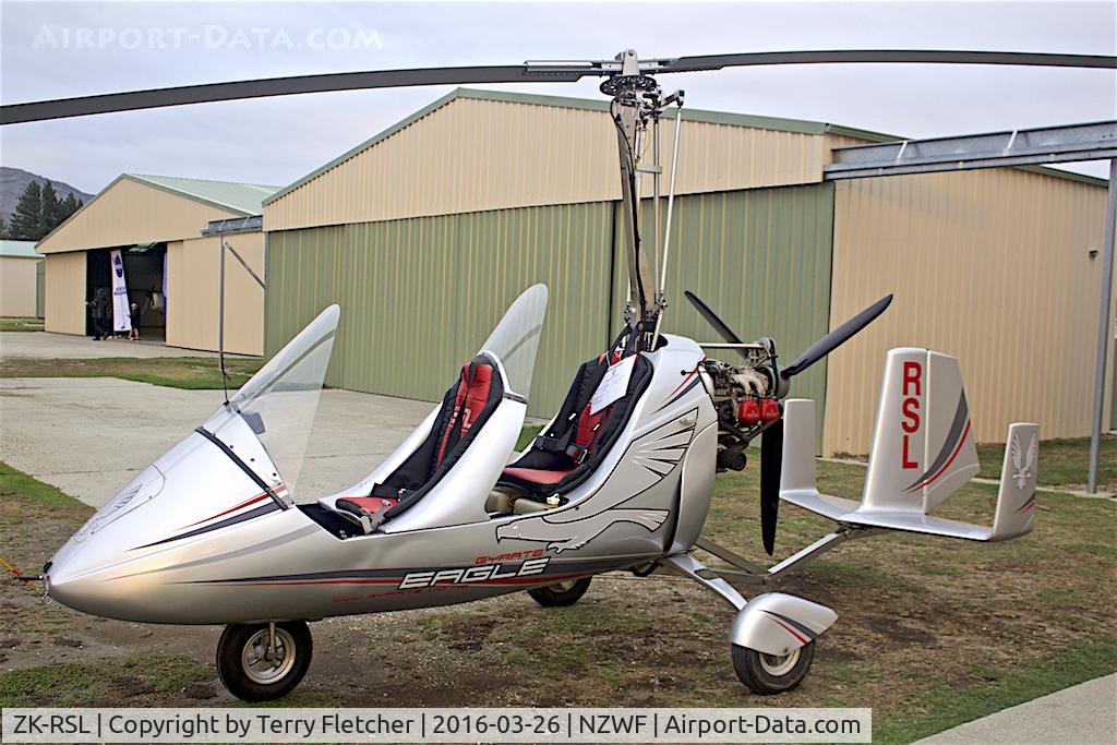ZK-RSL, 2008 AutoGyro MT03 Eagle C/N NZ003, At Wanaka