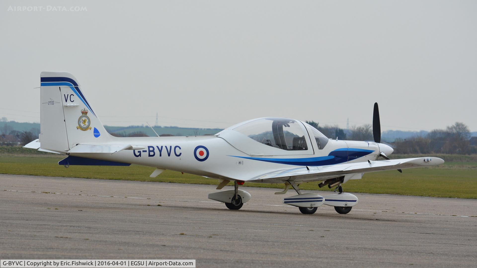 G-BYVC, 2000 Grob G-115E Tutor T1 C/N 82113/E, 2. G-BYVC visiting The Imperial War Museum, Duxford, Cambridgshire.