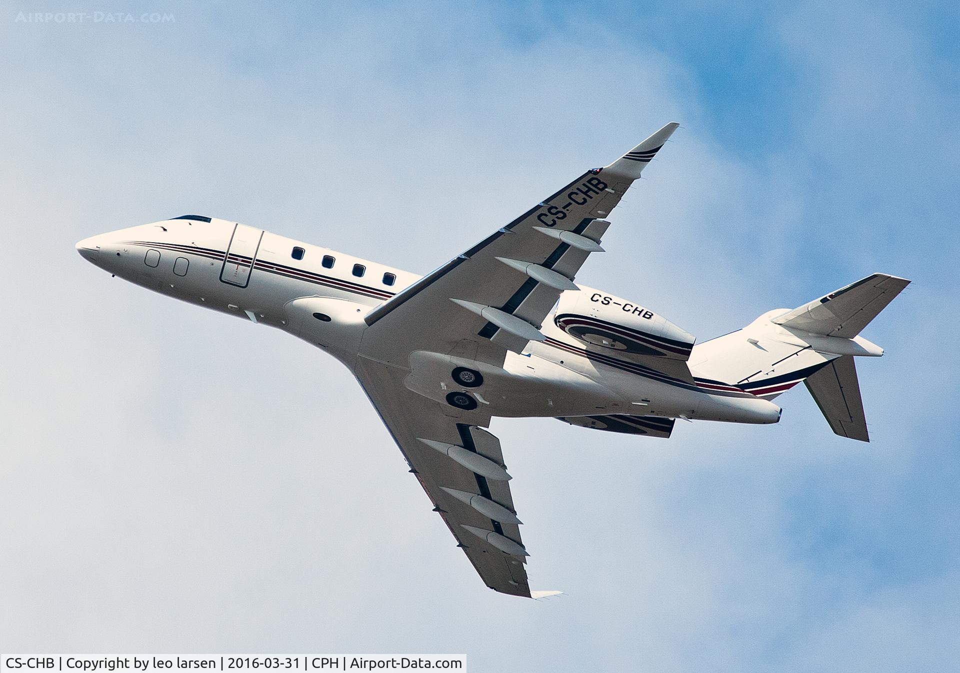 CS-CHB, 2015 Bombardier Challenger 350 (BD-100-1A10) C/N 20553, Copenhagen 31.3.16