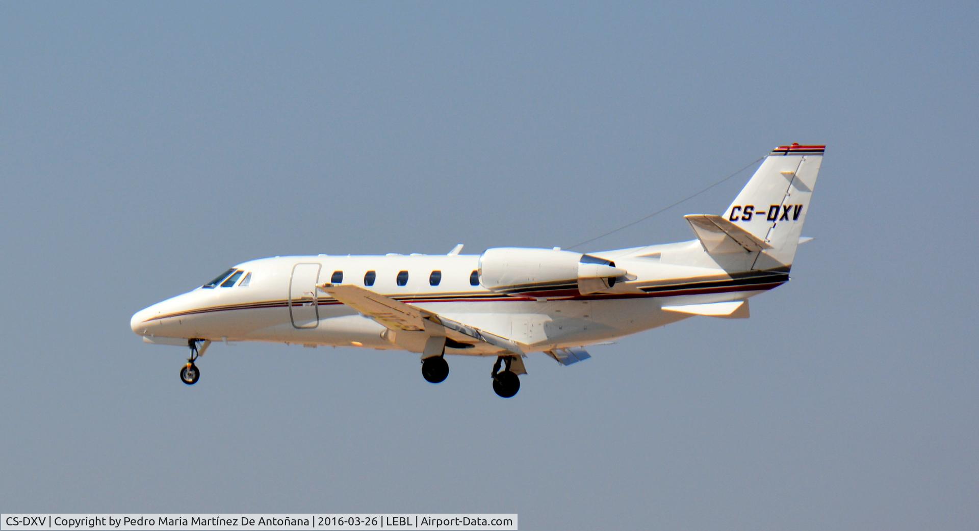 CS-DXV, 2008 Cessna 560 Citation XLS C/N 560-5782, El Prat -  Barcelona  -  España
