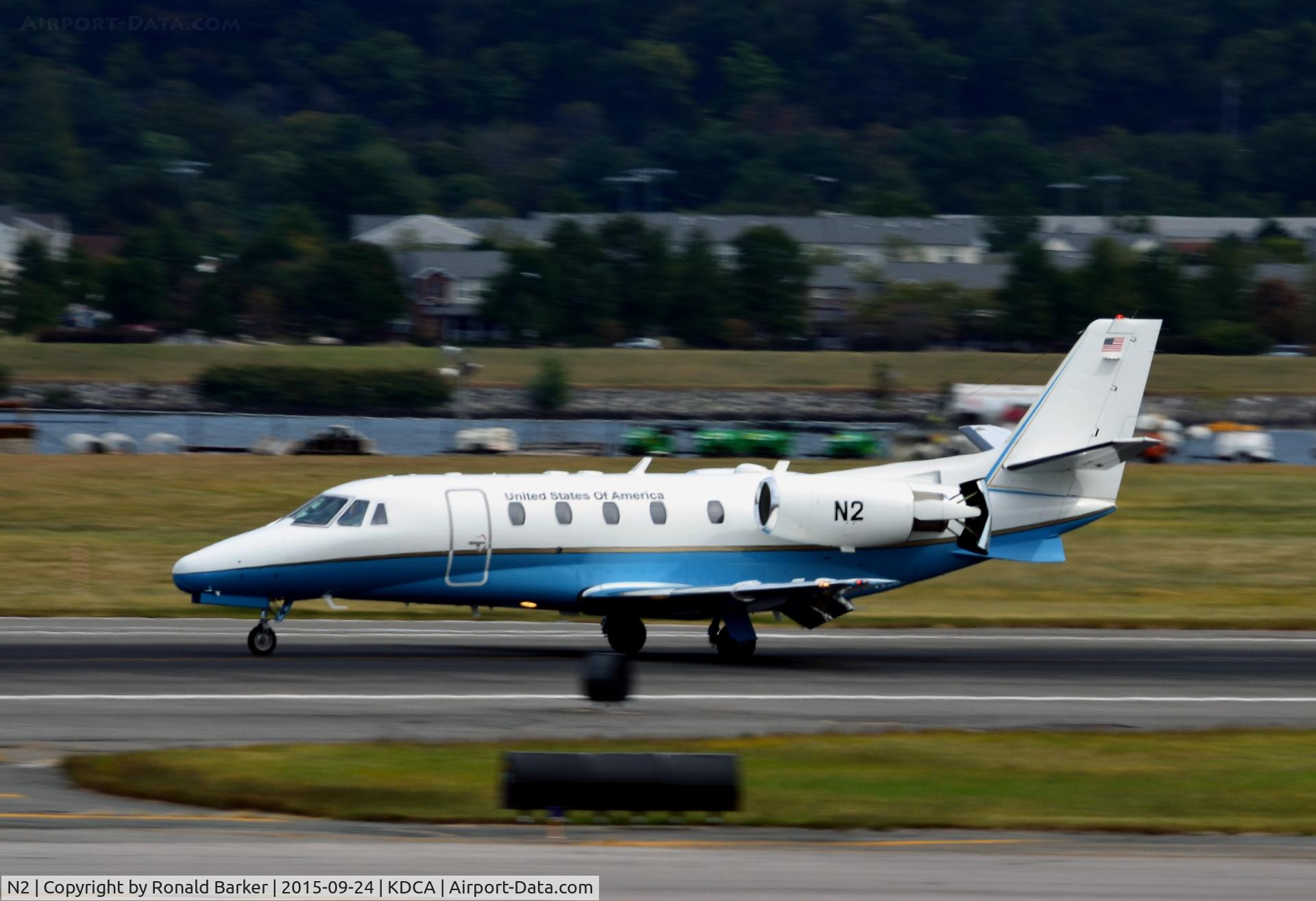 N2, Cessna 560XL Citation Excel C/N 560-5333, Landing National - check the thrust reverser's