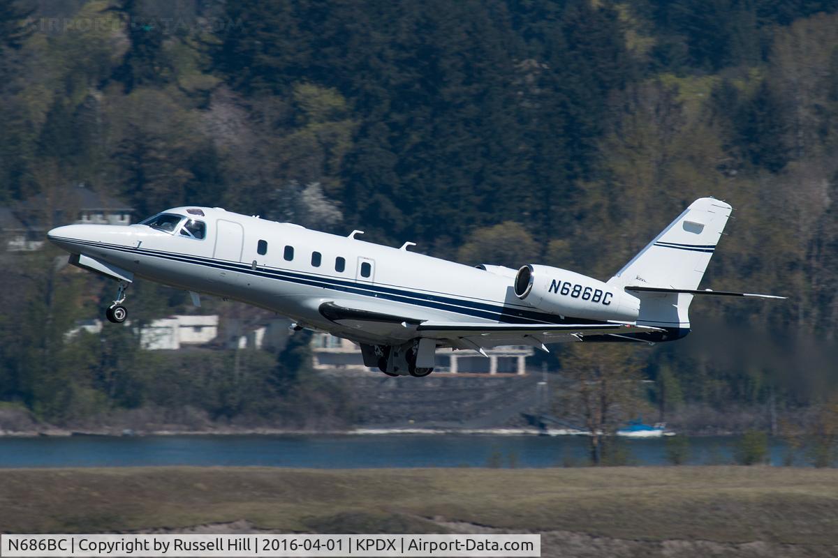 N686BC, Israel Aircraft Industries 1125 Westwind Astra C/N 039, Departing off 28R