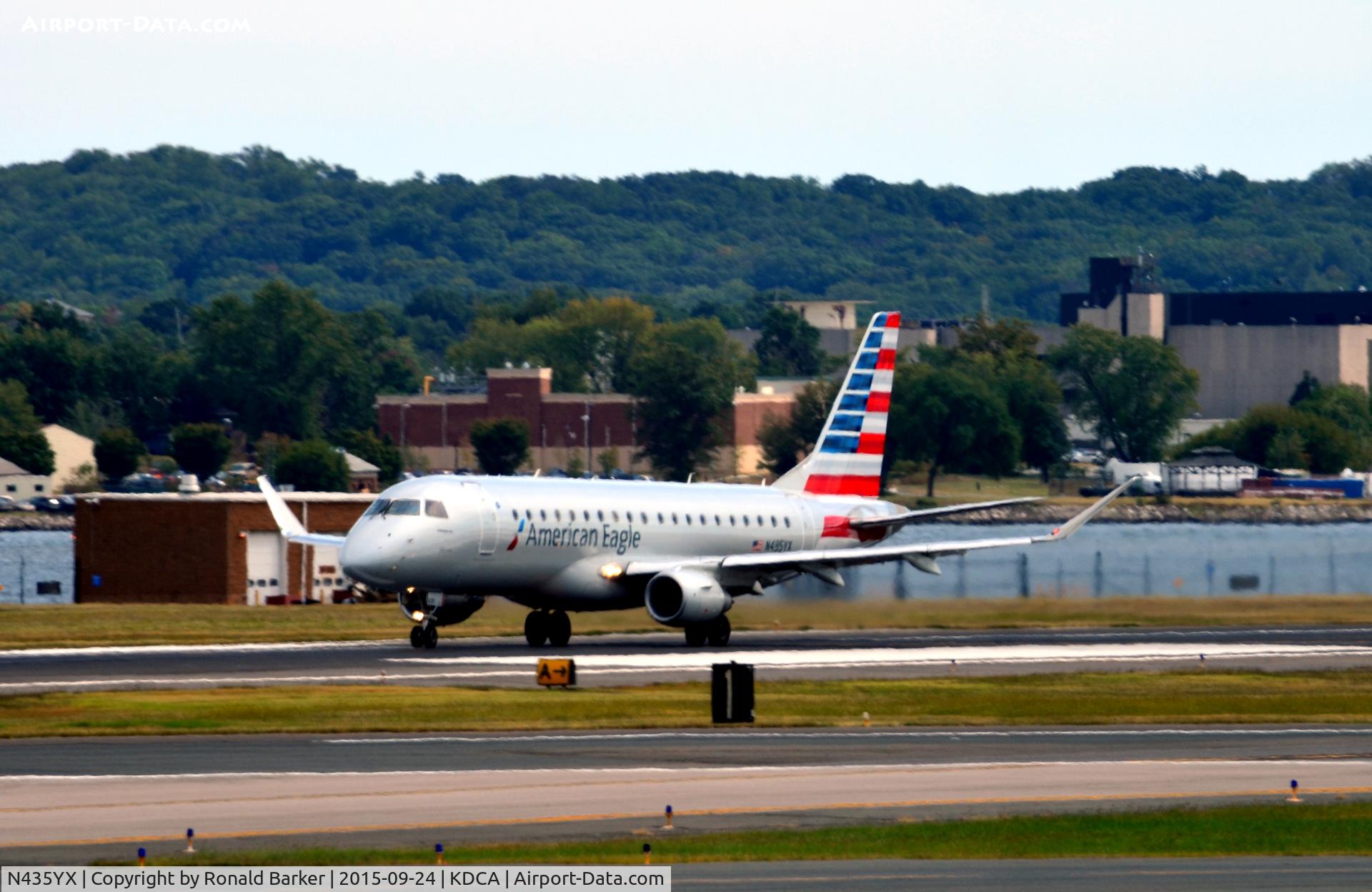 N435YX, 2014 Embraer 175LR (ERJ-170-200LR) C/N 17000423, Takeoff National