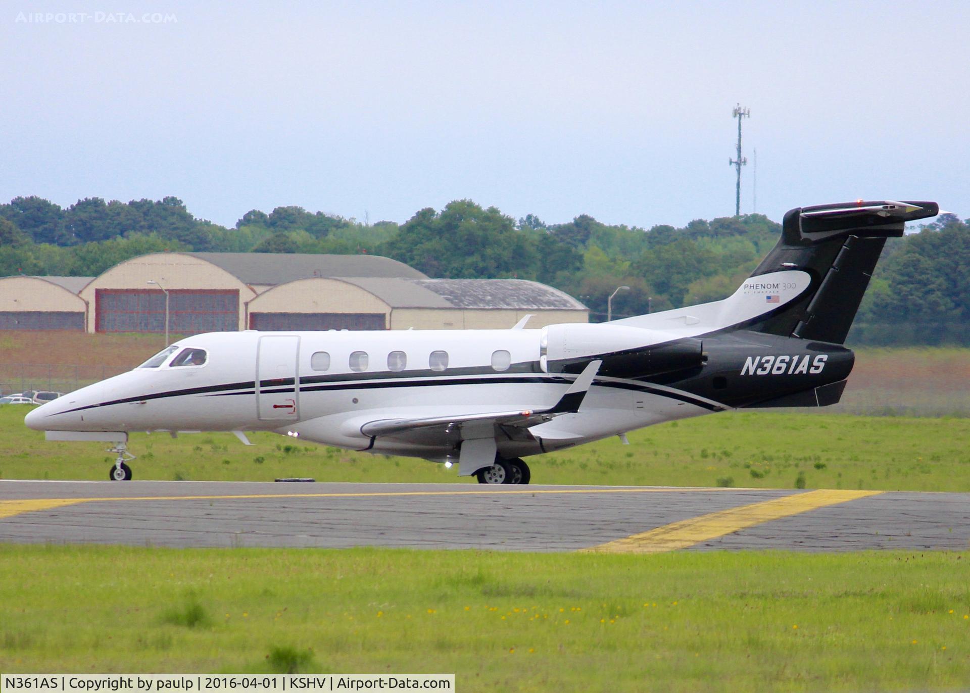 N361AS, 2000 Raytheon Beechjet 400A C/N RK-287, At Shreveport Regional.