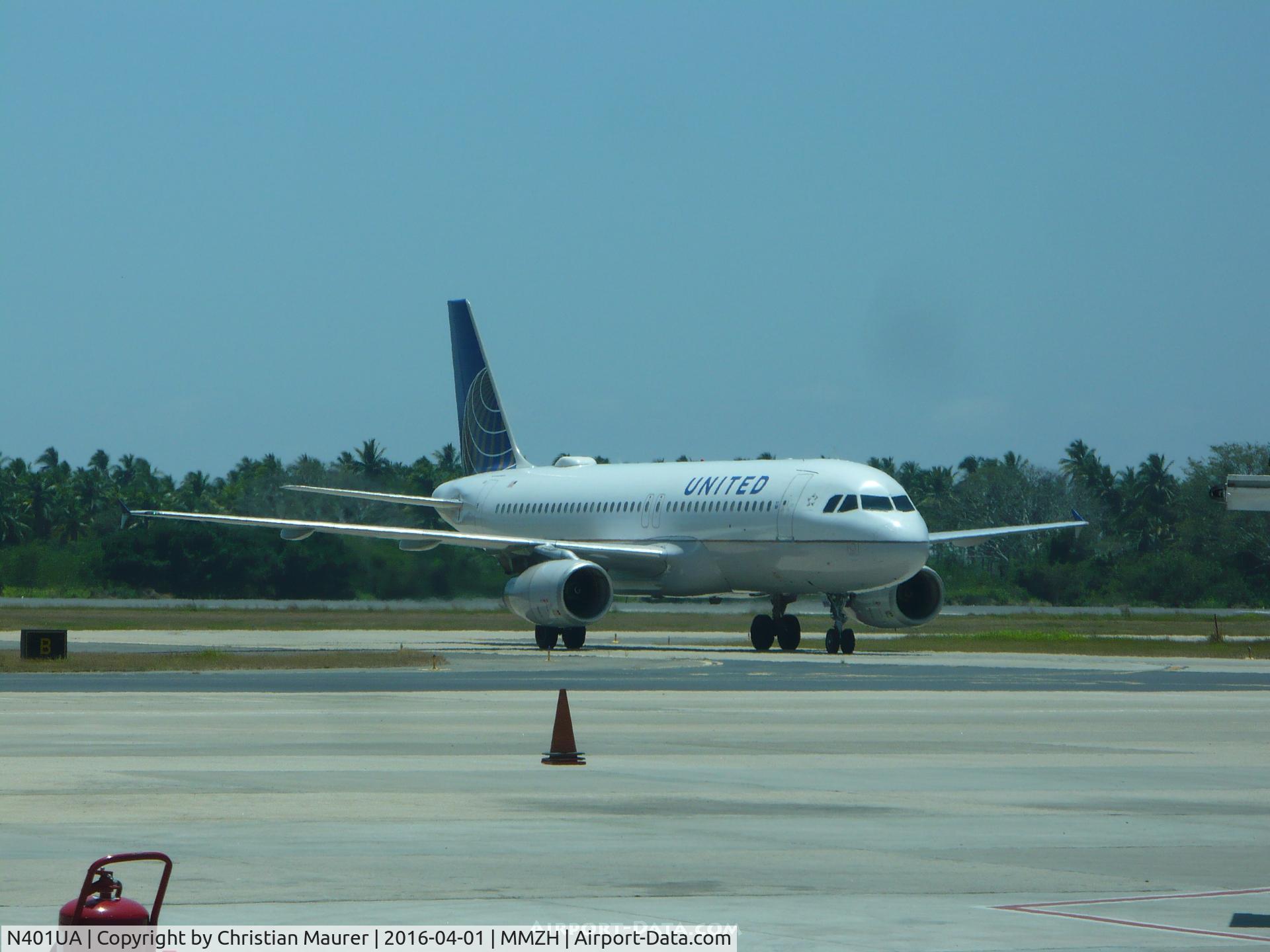 N401UA, 1993 Airbus A320-232 C/N 435, UA Airbus A320-232