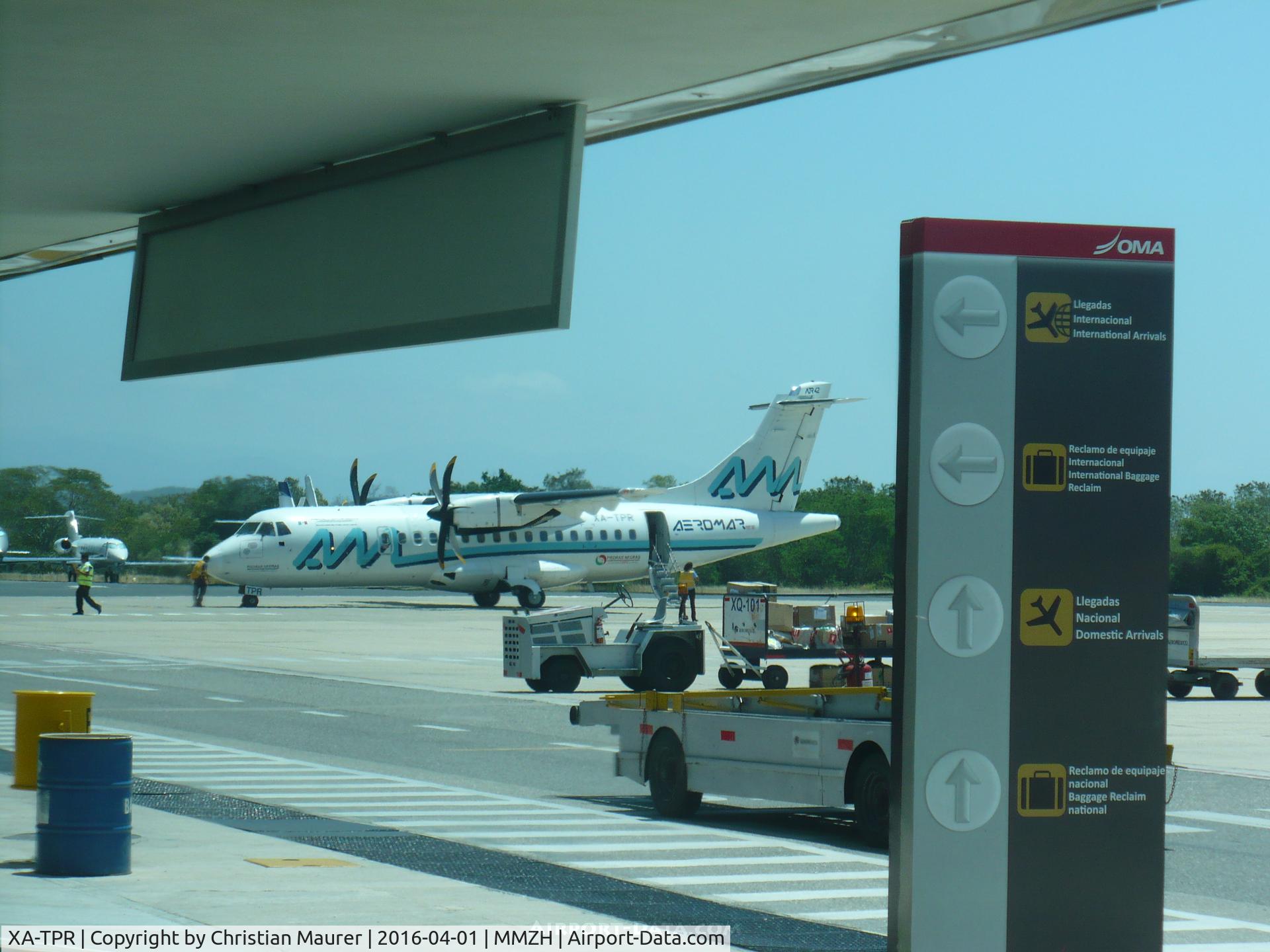 XA-TPR, 1999 ATR 42-512 C/N 586, Aeromar ATR 42-500