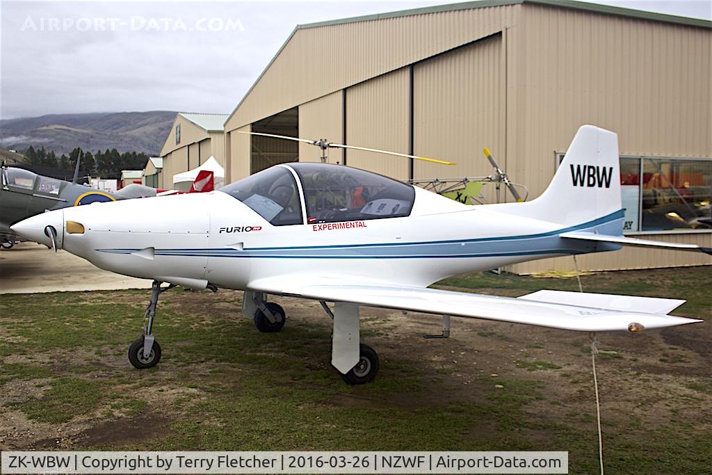 ZK-WBW, 2011 Falcomposite Furio LN 27 RG C/N 003, At Wanaka
