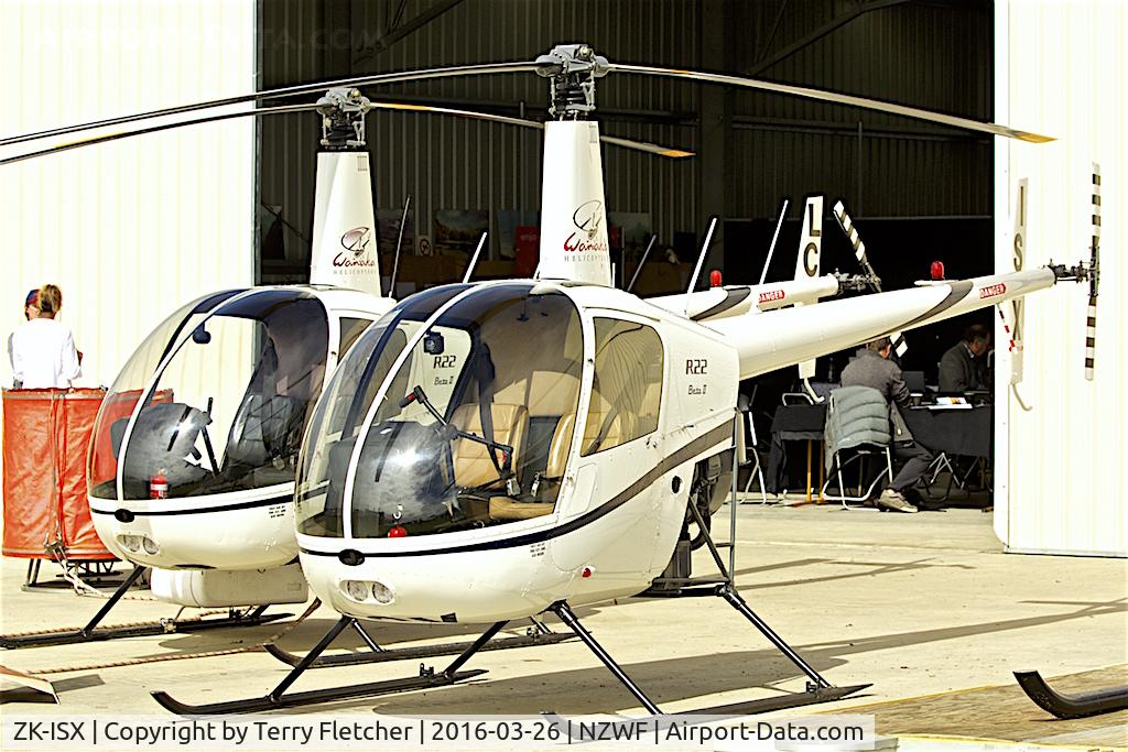 ZK-ISX, 2008 Robinson R22B2 Beta C/N 4320, At Wanaka