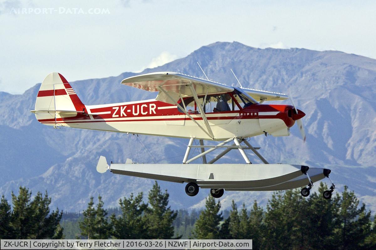 ZK-UCR, 1960 Piper PA-18-150 Super Cub C/N 18-7572, At Wanaka