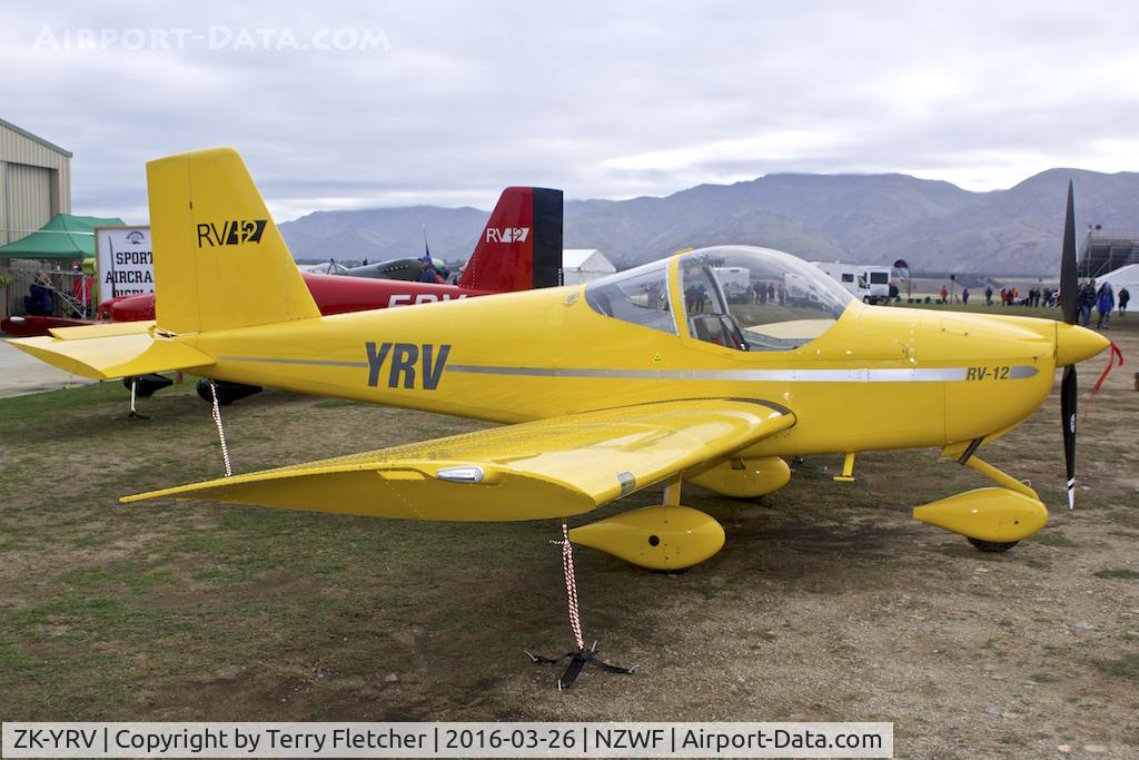 ZK-YRV, 2011 Vans RV-12 C/N 415, At Wanaka
