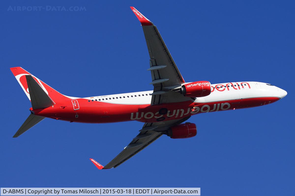 D-ABMS, 2013 Boeing 737-86J C/N 37782, 