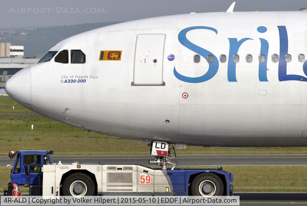 4R-ALD, 1999 Airbus A330-243 C/N 313, at fra