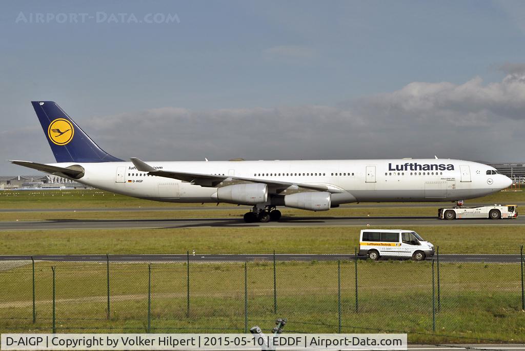D-AIGP, 1998 Airbus A340-313X C/N 252, at Fra