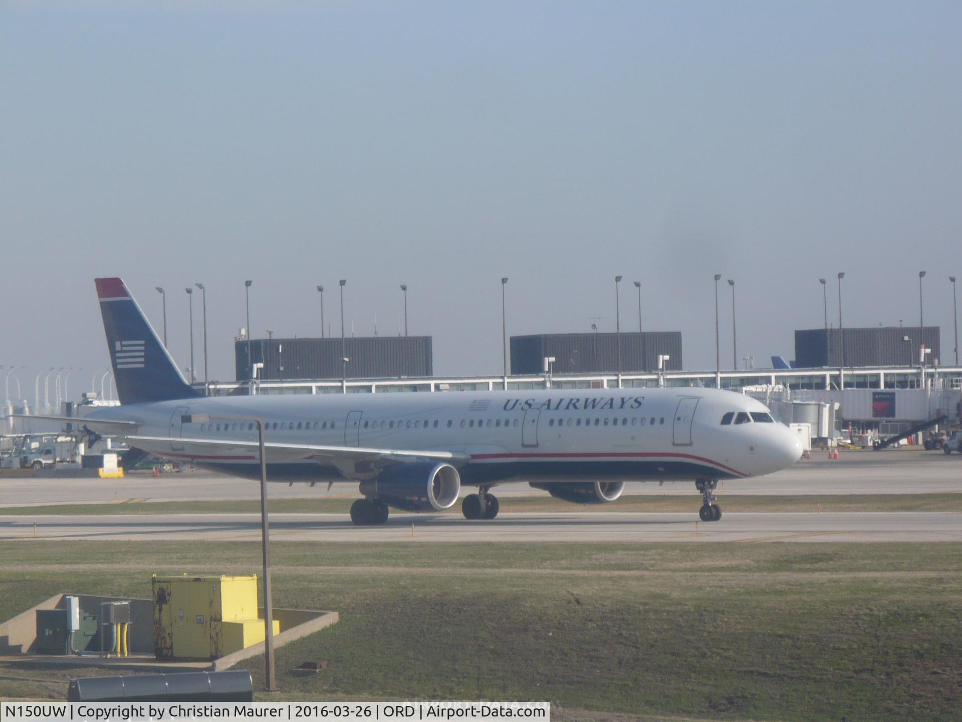 N150UW, 2013 Airbus A321-211 C/N 5504, USAirways/American A321-211