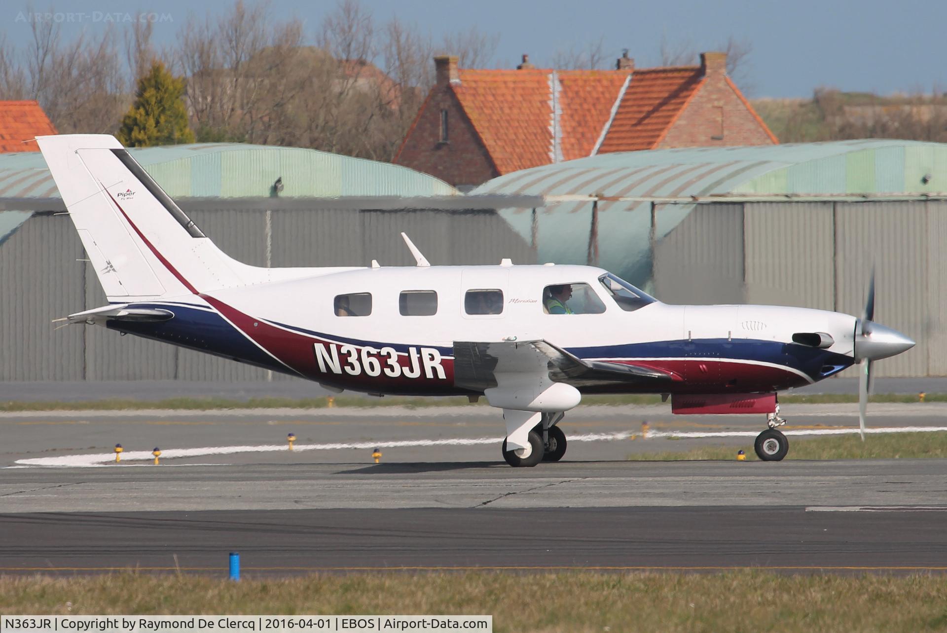 N363JR, Piper PA-46-500TP Malibu Meridian C/N 4697355, Ready for take off on rwy 08.