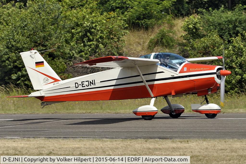 D-EJNI, 1965 Bolkow Bo-208C Junior C/N 589, at Bad Dürkheim